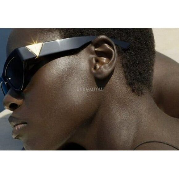 SALE! NEW Bottega Veneta BV1176S 001 Black Grey Cat Eye Women Sunglasses main image 7